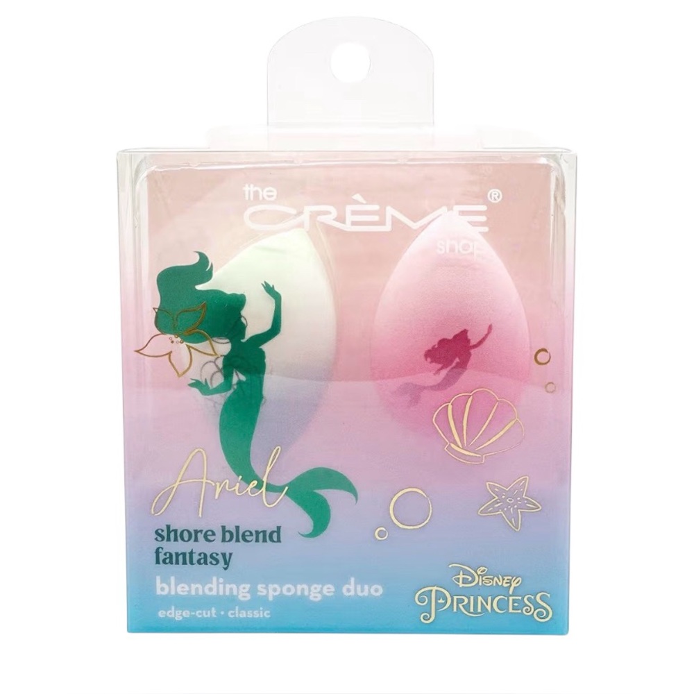 Disney Ariel Princess The‎ Crème Shop Blending Sponge Duo